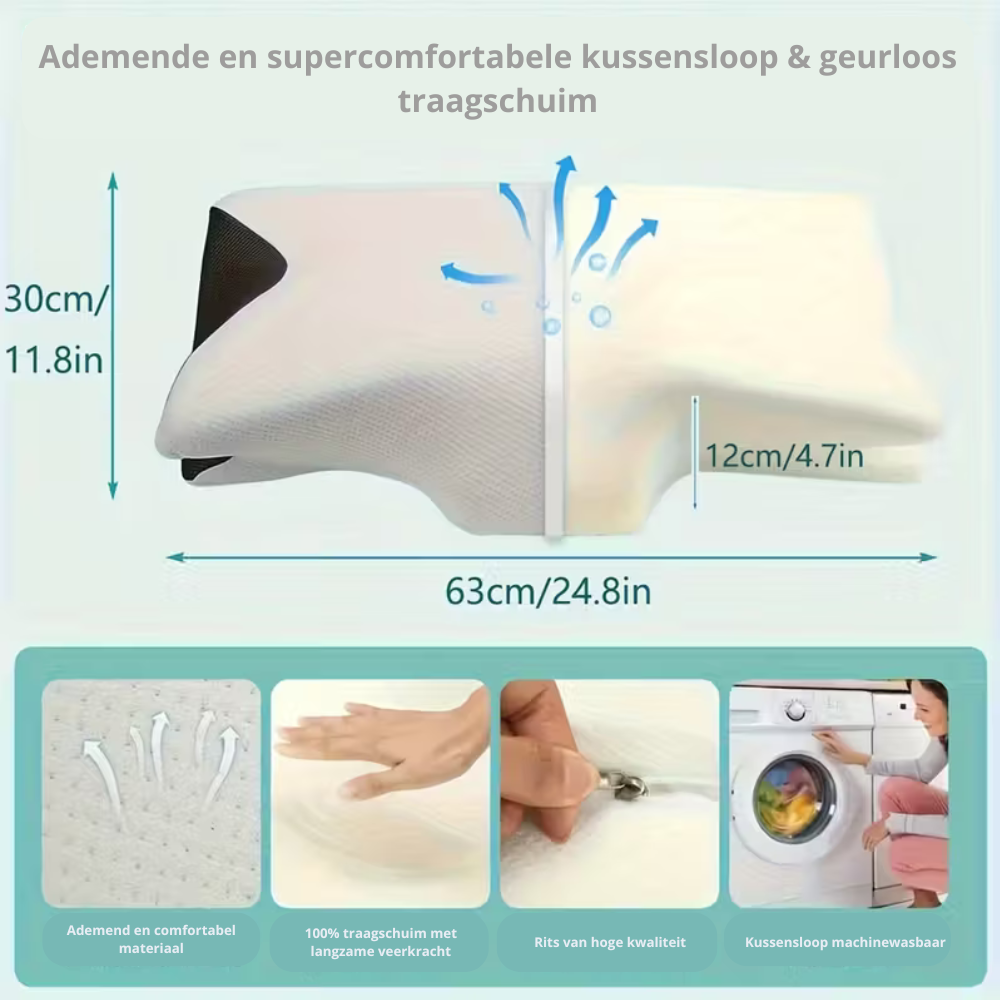 Mirapure - Ergonomisch kussen